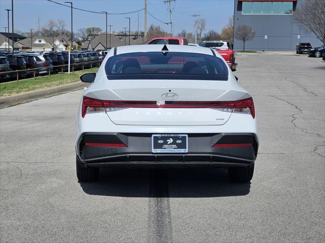 2026 Hyundai Elantra Hybrid Blue