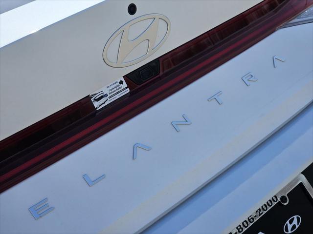2026 Hyundai Elantra Hybrid Blue