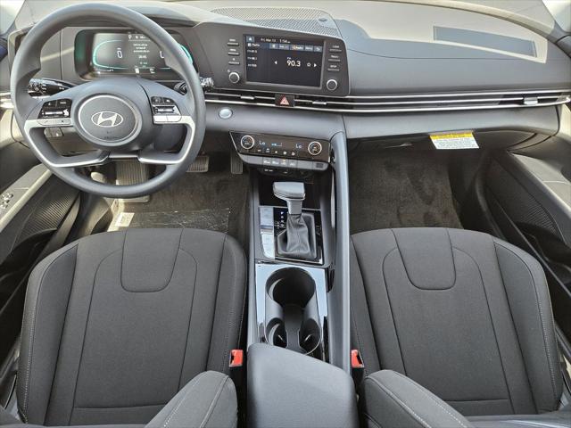 2026 Hyundai Elantra Hybrid Blue