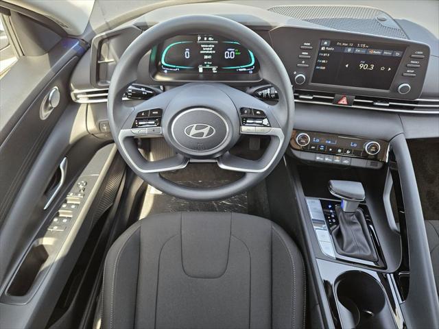 2026 Hyundai Elantra Hybrid Blue