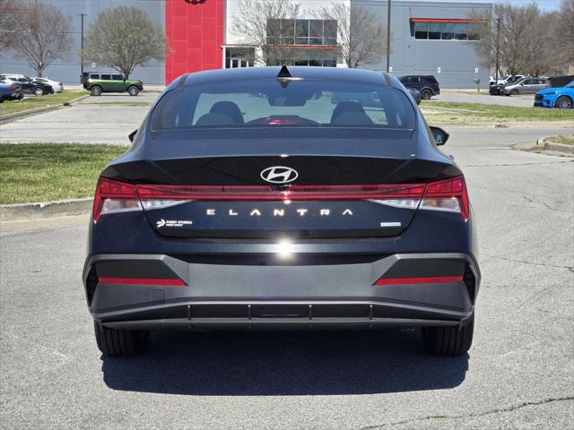 2026 Hyundai Elantra Hybrid Blue
