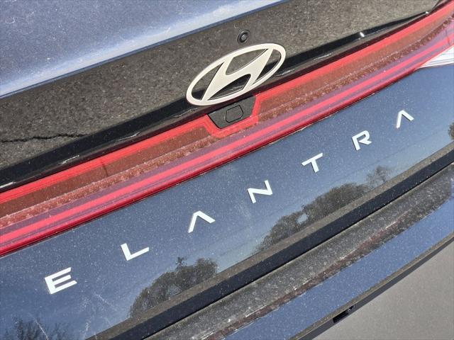 2026 Hyundai Elantra Hybrid Blue