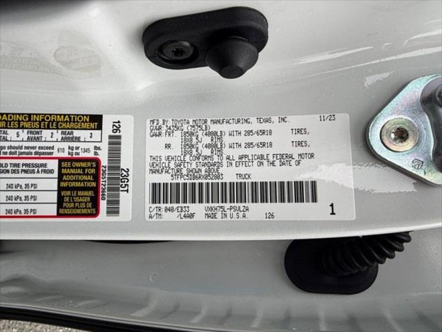 2024 Toyota Tundra TRD Pro 4WD