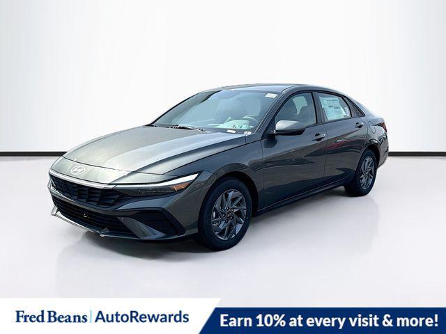 2026 Hyundai Elantra Hybrid Blue