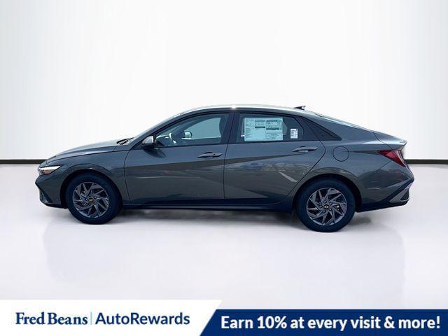 2026 Hyundai Elantra Hybrid Blue