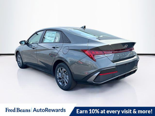 2026 Hyundai Elantra Hybrid Blue