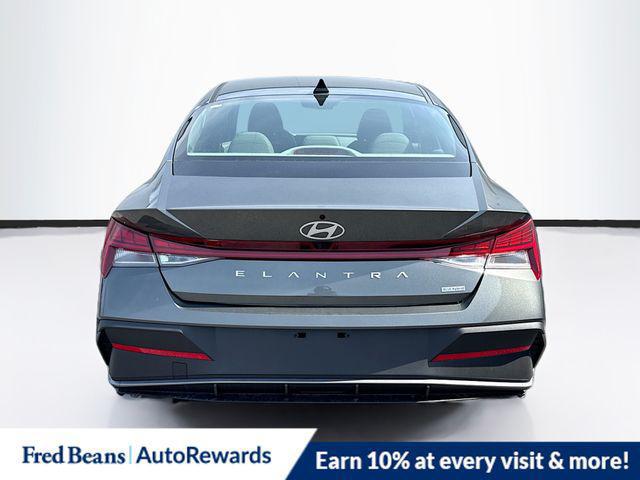 2026 Hyundai Elantra Hybrid Blue