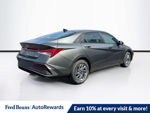 2026 Hyundai Elantra Hybrid Blue