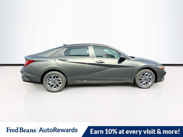 2026 Hyundai Elantra Hybrid Blue