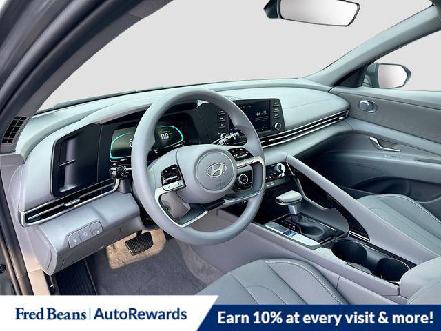 2026 Hyundai Elantra Hybrid Blue