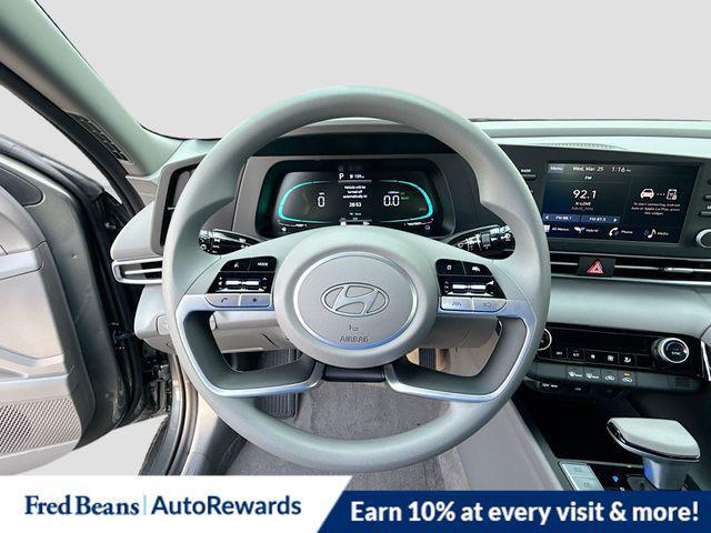 2026 Hyundai Elantra Hybrid Blue