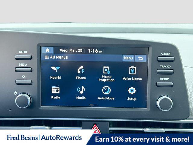 2026 Hyundai Elantra Hybrid Blue