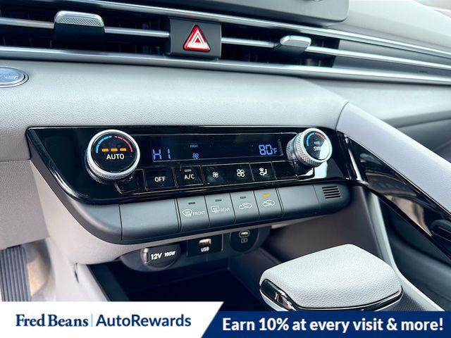 2026 Hyundai Elantra Hybrid Blue