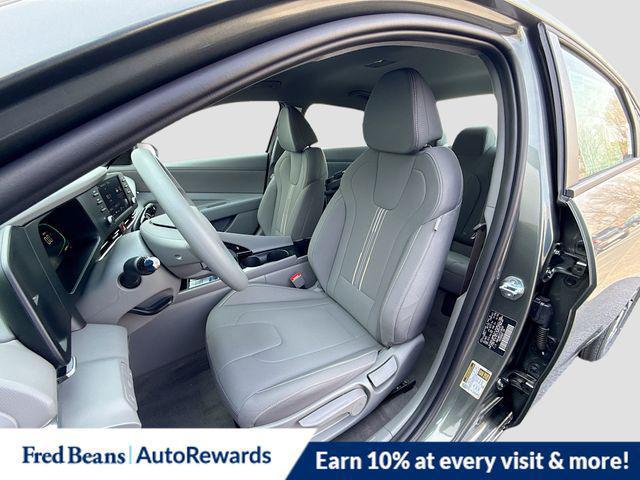 2026 Hyundai Elantra Hybrid Blue