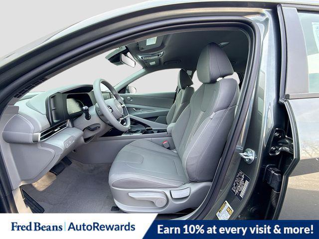 2026 Hyundai Elantra Hybrid Blue