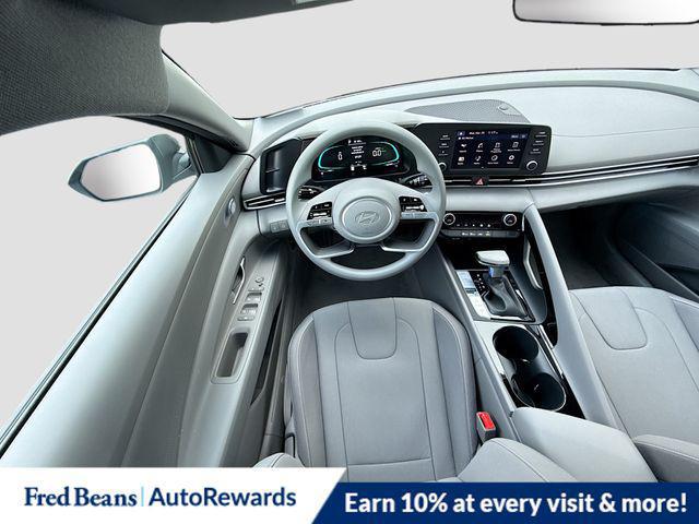2026 Hyundai Elantra Hybrid Blue