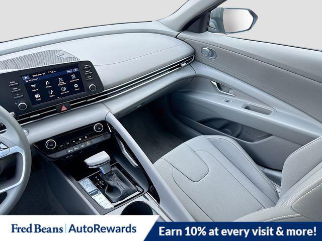 2026 Hyundai Elantra Hybrid Blue