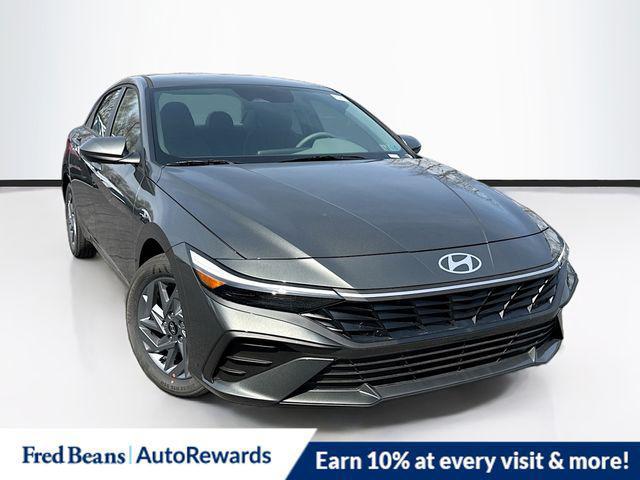 2026 Hyundai Elantra Hybrid Blue