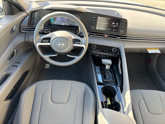 2026 Hyundai Elantra Hybrid Blue