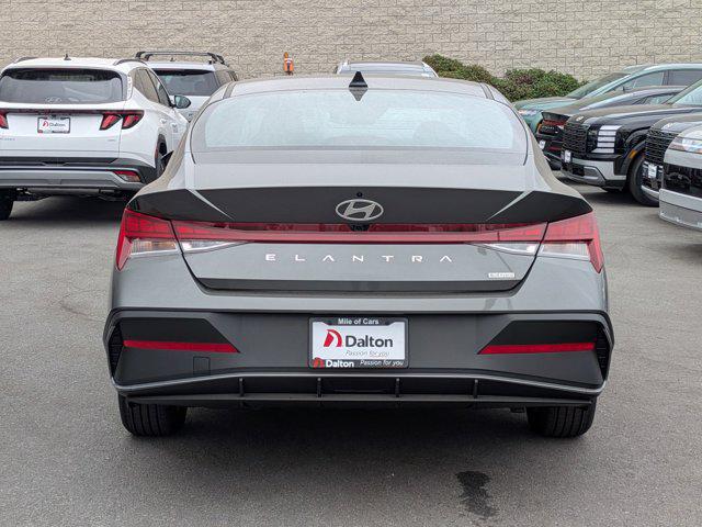 2026 Hyundai Elantra Hybrid Blue