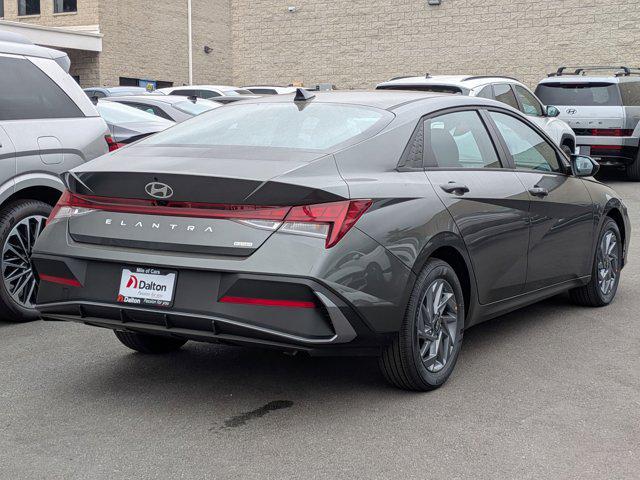 2026 Hyundai Elantra Hybrid Blue