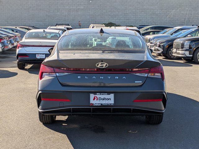 2026 Hyundai Elantra Hybrid Blue