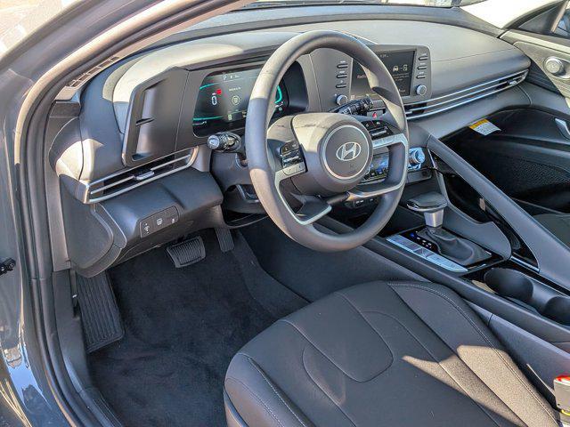 2026 Hyundai Elantra Hybrid Blue