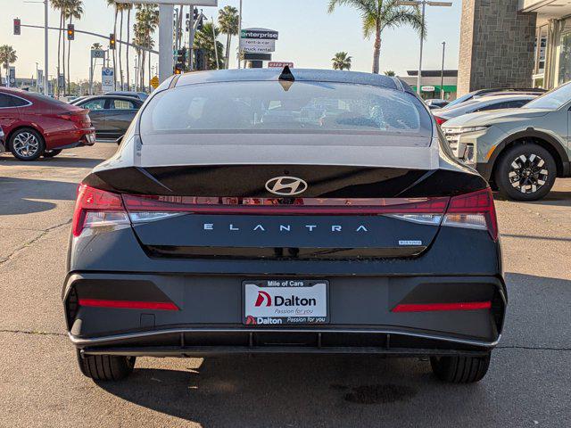 2026 Hyundai Elantra Hybrid Blue