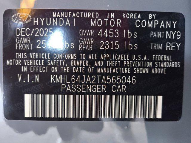 2026 Hyundai Sonata SEL Sport