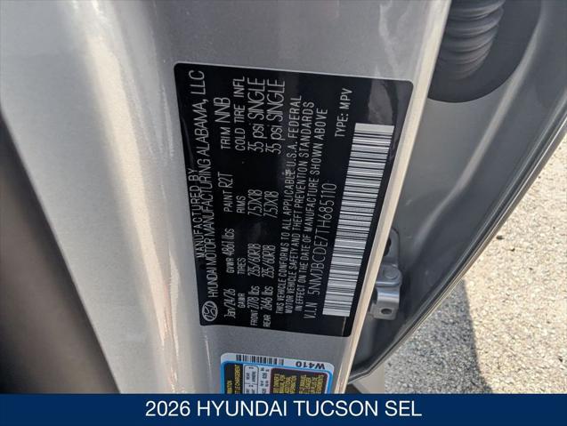 2026 Hyundai Tucson SEL
