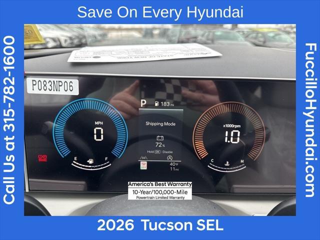 2026 Hyundai Tucson SEL