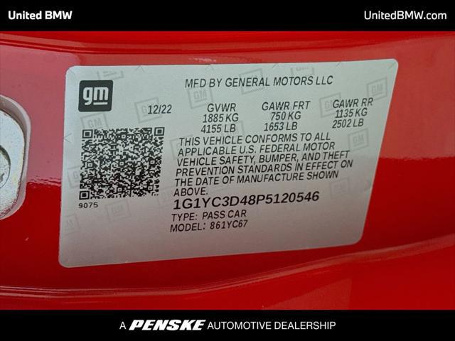 2023 Chevrolet Corvette Stingray RWD Convertible 3LT