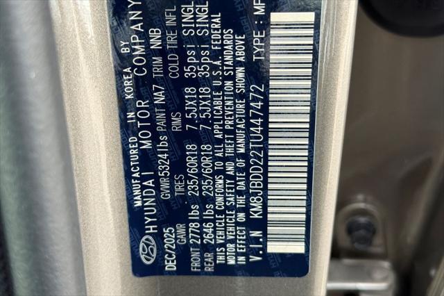 2026 Hyundai Tucson Plug-In Hybrid SEL
