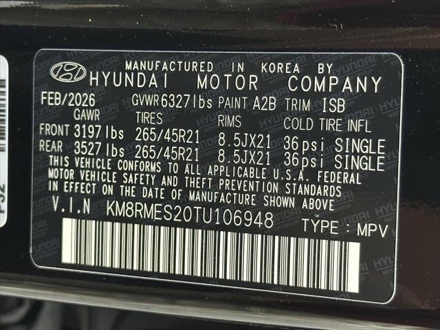 2026 Hyundai Palisade Calligraphy