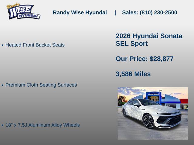 2026 Hyundai Sonata SEL Sport