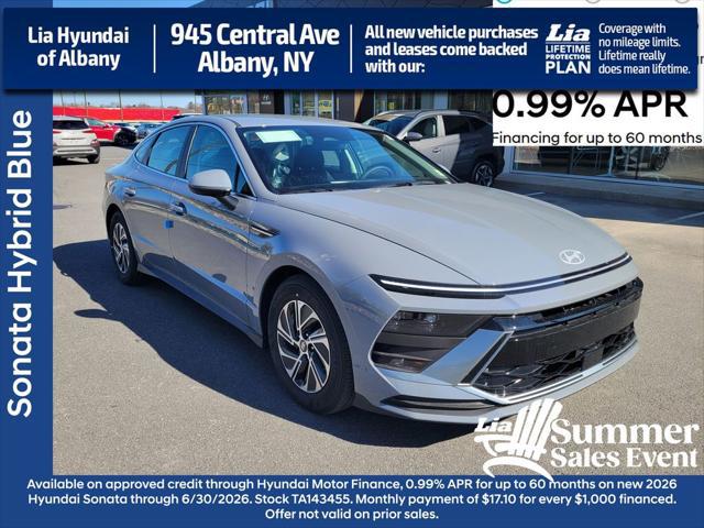 2026 Hyundai Sonata Hybrid Blue for sale in ALBANY, NY