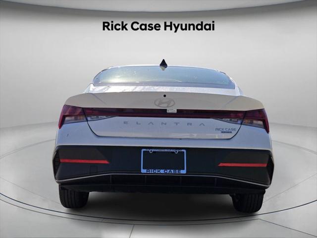 2026 Hyundai Elantra Hybrid Blue