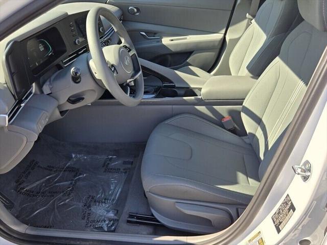 2026 Hyundai Elantra Hybrid Blue