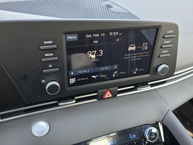 2026 Hyundai Elantra Hybrid Blue