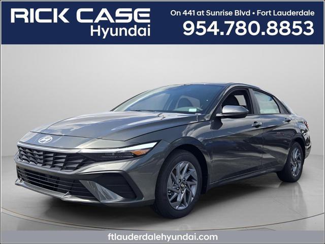 2026 Hyundai Elantra Hybrid Blue for sale in PLANTATION, FL
