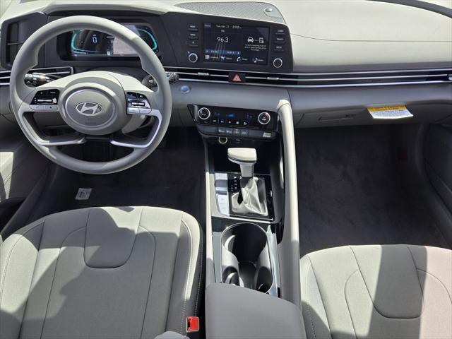 2026 Hyundai Elantra Hybrid Blue