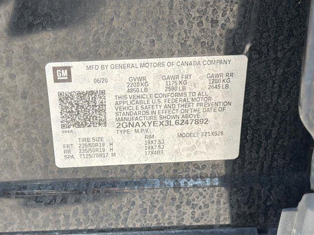 2020 Chevrolet Equinox AWD Premier 2.0L Turbo