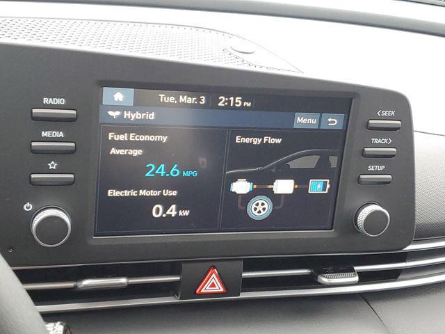 2026 Hyundai Elantra Hybrid Blue