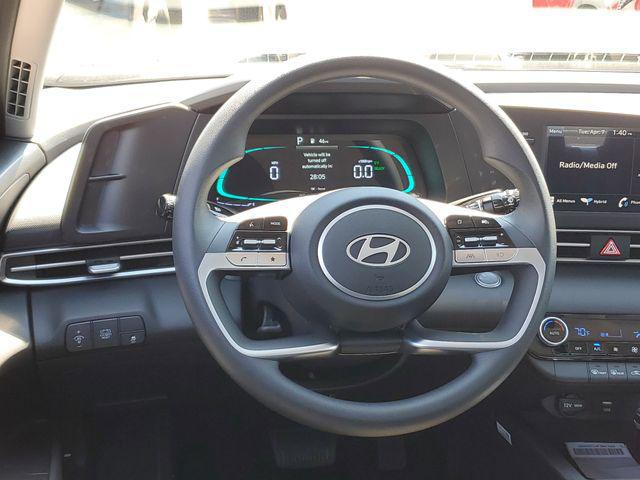 2026 Hyundai Elantra Hybrid Blue