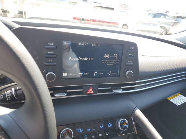 2026 Hyundai Elantra Hybrid Blue