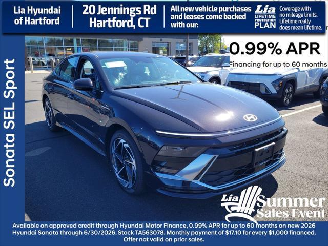 2026 Hyundai Sonata SEL Sport for sale in HARTFORD, CT