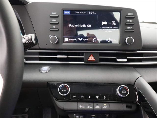 2026 Hyundai Elantra Hybrid Blue