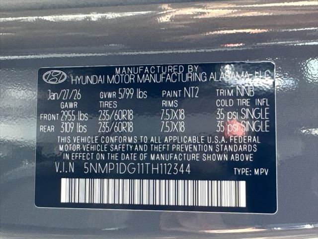 2026 Hyundai Santa Fe Hybrid SE