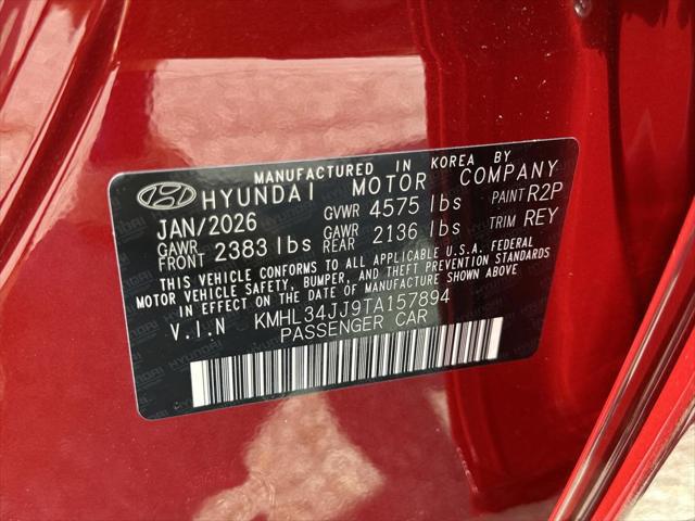 2026 Hyundai Sonata Hybrid SEL