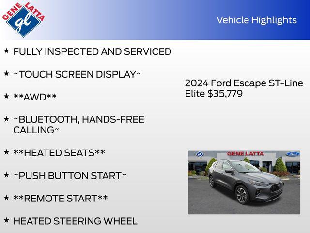 2024 Ford Escape ST-Line Elite